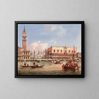 Carlo Grubacs - Venice a view of the Piazzetta and the Doges Palace from the Bacino di San Marco.webp
