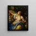 Retrato de una joven en Flore - Carlo Maratti — cuadro enmarcado en la pared