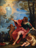 Saint John the Evangelist on Patmos - Carlo Maratti — artwork view