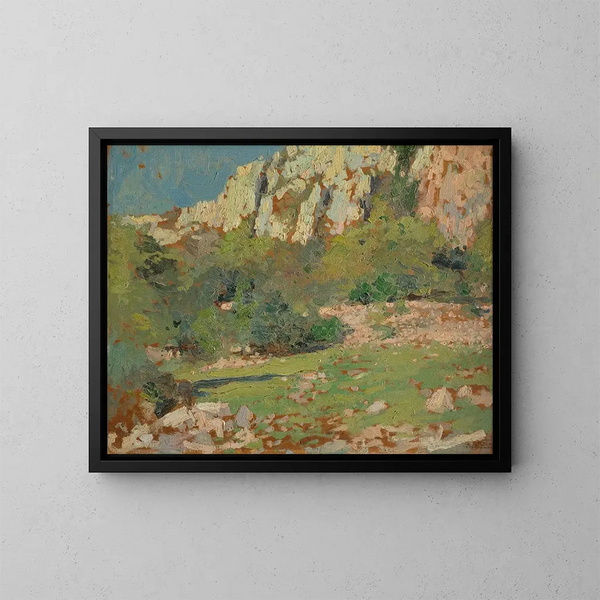 Arequita - Carlos Federico Sáez — cuadro enmarcado en la pared