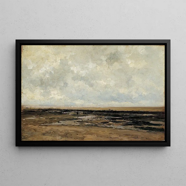 Carlos de Haes - Villerville Beach Normandy.webp
