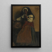 Mujer napolitana - Carolus-Duran — cuadro enmarcado en la pared