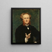 Portrait of Étienne Haro - Carolus-Duran — framed artwork on a wall