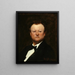 Retrato de Jean-François Berthelier 1830-1888 cantante - Carolus-Duran — cuadro enmarcado en la pared