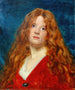 Retrato de mujer pelirroja 1876 - Carolus-Duran — vista de la obra