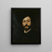 Retrato del barón Antoine d'Ezpeleta - Carolus-Duran — cuadro enmarcado en la pared