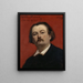 Portrait of Gustave Doré - Carolus-Duran — framed artwork on a wall