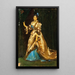 Esquisse pour le portrait de Madame Feydeau - Carolus-Duran — cuadro enmarcado en la pared