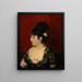 Mujer española - Carolus-Duran — cuadro enmarcado en la pared