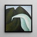 Cascade - Henrietta Mary Shore — framed artwork on a wall