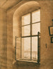 View from the Artist’s Studio, left window (c. 1805–1806) - Caspar David Friedrich — artwork view