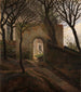 Kirchhofpforte - Caspar David Friedrich — artwork view