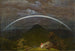 Mountain Landscape Painting with Rainbow - Caspar David Friedrich — artwork view