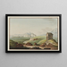 L'Hôpital sur le Saint-Gothard dans le Canton d'Uri - Caspar Leontius Wyss — framed artwork on a wall