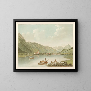Caspar Wolf - Vue de Interlaken sur le Lac de Brienz.webp
