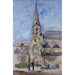 Un día de mercado Iglesia de San Jacobo Gand Bélgica - Cass Gilbert — vista de la obra
