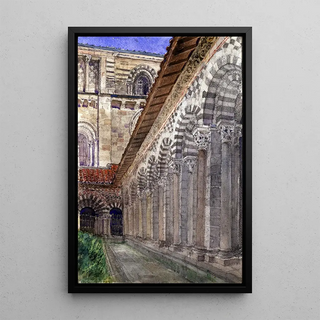 Cass Gilbert - Cathedral Cloister at Le Puy.webp