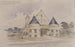 Preliminary study for a gunpowder building for Shattuck School Faribault Minnesota - Cass Gilbert — artwork view