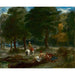 Reproducción del cuadro de la caballería griega en reposo en el bosque - Eugène Delacroix