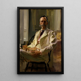 Cecilia Beaux - Man with the Cat.webp