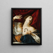 La muerte de Cleopatra - Cesare Dandini — cuadro enmarcado en la pared