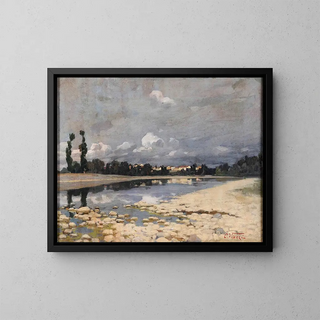 Cesare Viazzi - Paese sul fiume.webp