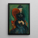 La Vieja Dama Sentada - Chaïm Soutine — cuadro enmarcado en la pared