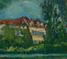 Paisaje con casa - Chaïm Soutine — vista de la obra