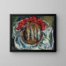 Pescados y tomates - Chaïm Soutine — cuadro enmarcado en la pared