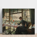 Reproduction of the painting Chambre avec vue sur le port - James Tissot