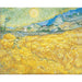Reproducción del cuadro de campo de trigo detrás del hospital Saint-Paul con una segadora - Vincent van Gogh