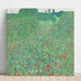 Reproduction of the painting Poppy Field Painting - Gustav Klimt