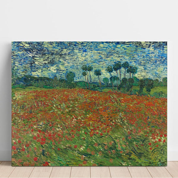 Reproducción del cuadro Campo de amapolas - Vincent van Gogh