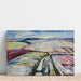 Reproducción del cuadro Campo bajo la nieve - Edvard Munch