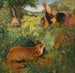 Chanticleer y el zorro - William James Webbe — vista de la obra