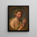 Bacchus - Charles André van Loo — framed artwork on a wall