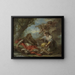 Rinaldo and Armida - Charles André van Loo — framed artwork on a wall