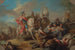 El victoria de Alejandro sobre el rey Porus - Charles André van Loo — vista de la obra