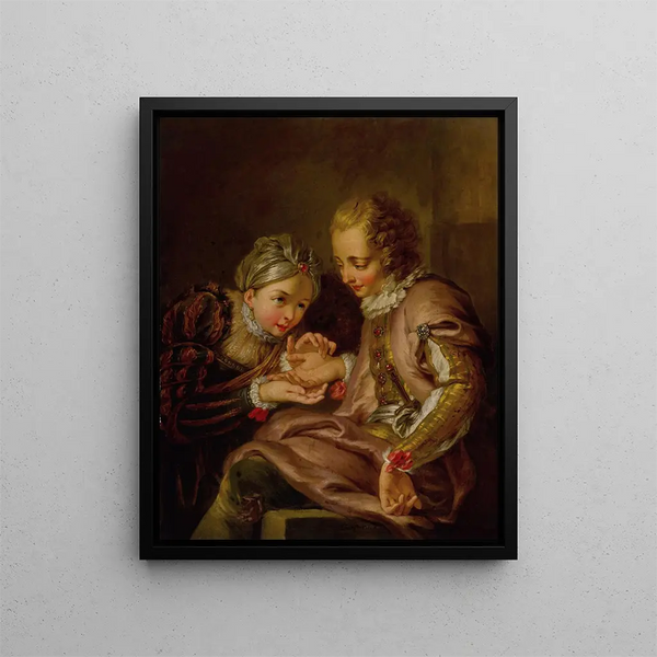 CharlesAntoine Coypel - The fortune teller.webp