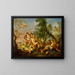 Bacchanale - Charles-Joseph Natoire — framed artwork on a wall