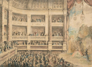 CharlesNicolas Cochin - A performance at a theater.webp