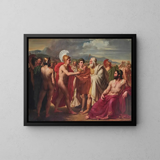 CharlesPhilippe Auguste Larivire - Achilles Presenting The Prize Of Wisdom To Nestor.webp