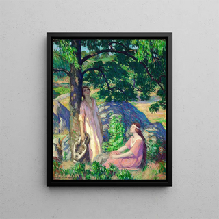 Charles Allan Winter - Under the Tree.webp