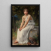 Reproducción del cuadro Belleza en un jardín - Charles Amable Lenoir