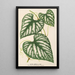 Cissus Lindeni - Charles Antoine Lemaire — cuadro enmarcado en la pared