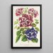 Petunia inimitabilis híbrido con floración completa - Charles Antoine Lemaire — cuadro enmarcado en la pared
