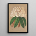 Rhododendron Gran Duque de Baden - Charles Antoine Lemaire — cuadro enmarcado en la pared
