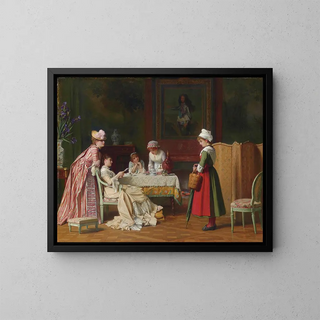 Charles Baugniet - A Letter of Recommendation.webp