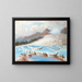 White Terraces Painting - Charles Blomfield — framed artwork on a wall