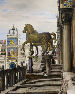 Charles Caryl Coleman - The Bronze Horses of San Marco Venice.webp